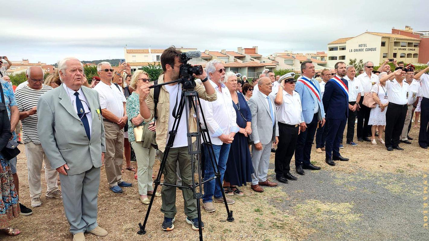 1 Cap Agde - 15 Aout 2023 -  Stele Medailles Militaires - Anniversaire 60 ans (37).jpg